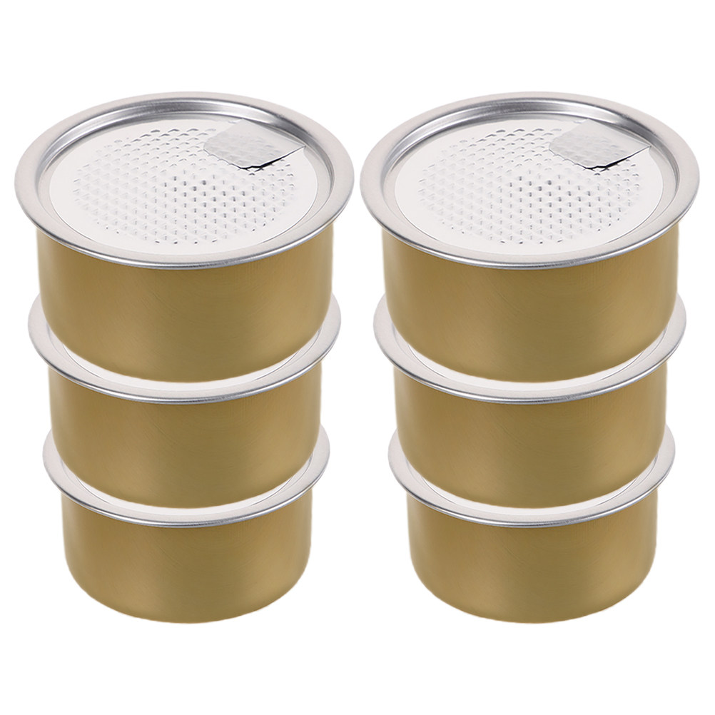 6 قطع من علب التخزين المعدنية  - مراجعة Food Storage No Pantry وسعره