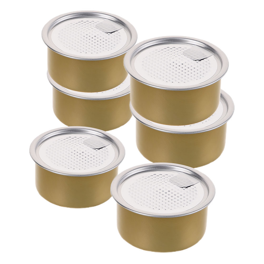 6 قطع من علب التخزين المعدنية  - مراجعة Food Storage No Pantry وسعره