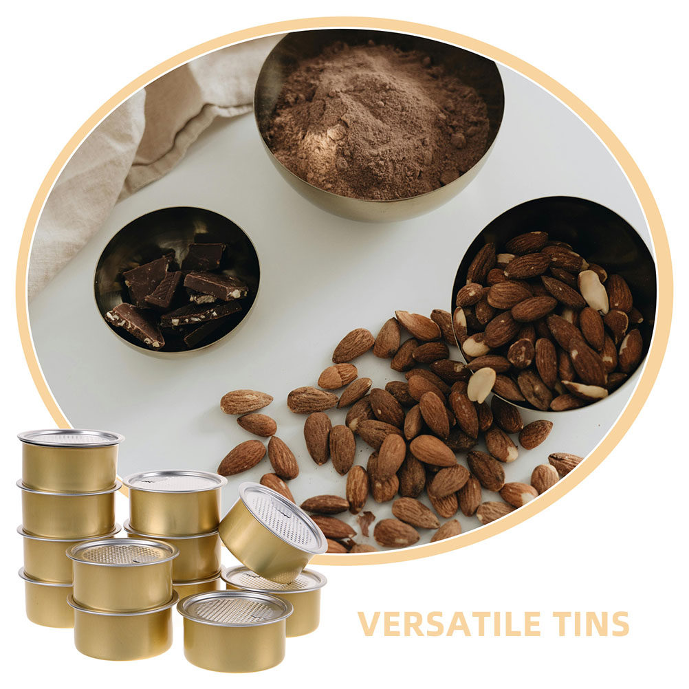 6 قطع من علب التخزين المعدنية  - مراجعة Food Storage No Pantry وسعره