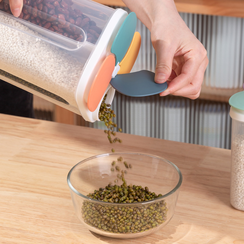 المطبخ الحبوب صندوق تخزين البل - مراجعة Food Storage Kitchen Container Set وسعره