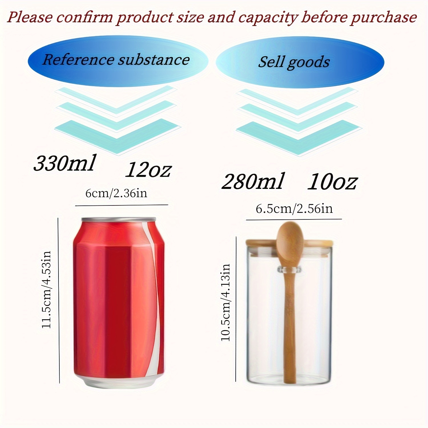 جرة حلوى 280 مل، جرة بسكويت، ج - مراجعة Food Storage Set Glass وسعره