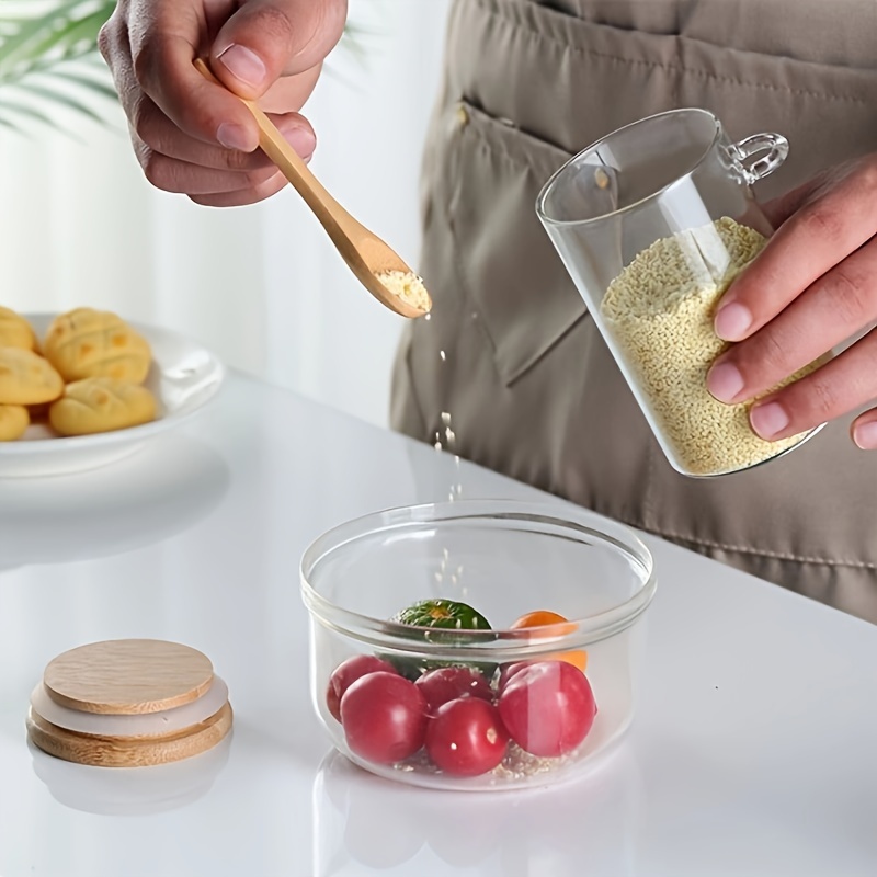 جرة حلوى 280 مل، جرة بسكويت، ج - مراجعة Food Storage Set Glass وسعره