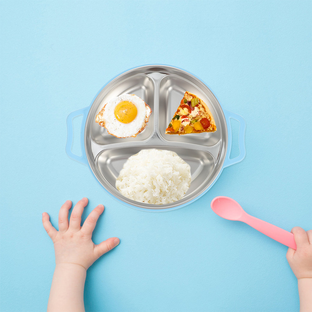 طبق تقديم وتخزين الطعام للأطفا - مراجعة Food Storage In Stainless Steel وسعره