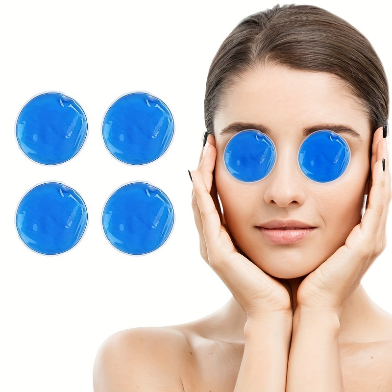 1/2/4 قطعة قناع عين جل قابل لإ - مراجعة Cold Pack Ice Gel وسعره