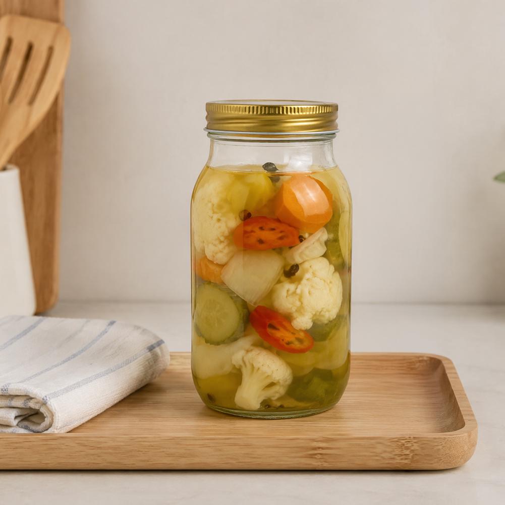 برطمانات ميسون مع أغطية، حاويا - مراجعة Food Storage No Pantry وسعره