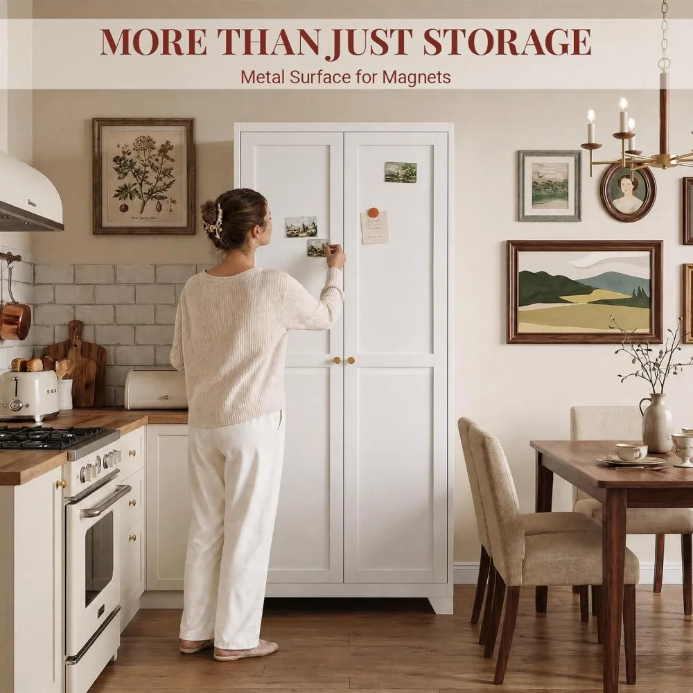 خزانة مطبخ معدنية بطول 71 بوصة - مراجعة Food Storage In Cabinets وسعره