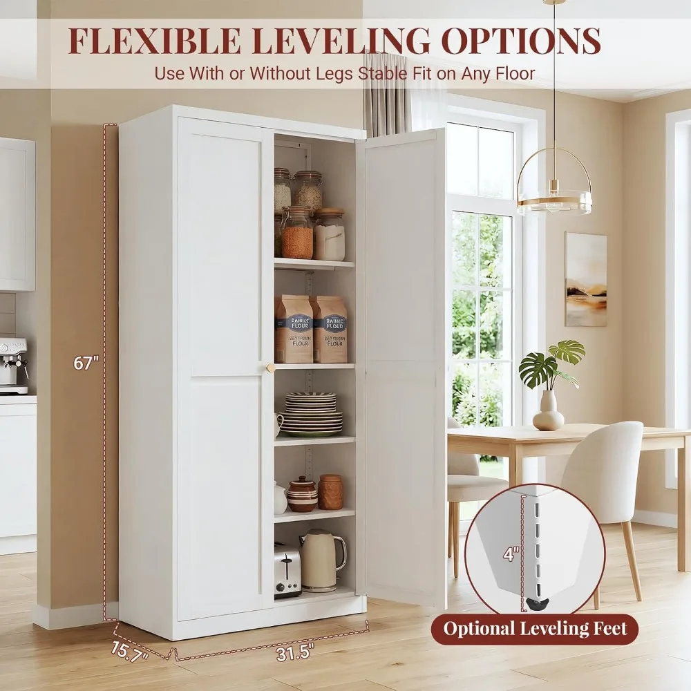 خزانة مطبخ معدنية بطول 71 بوصة - مراجعة Food Storage In Cabinets وسعره