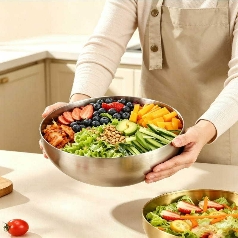 أوعية خلط من الفولاذ المقاوم ل - مراجعة Food Storage In Stainless Steel وسعره