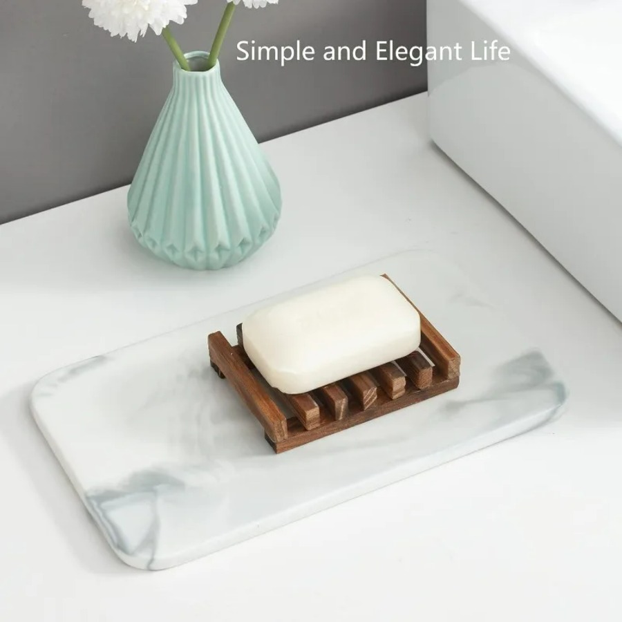طبق صابون خشبي للحمام للاستحما - مراجعة Food Storage Organiser وسعره