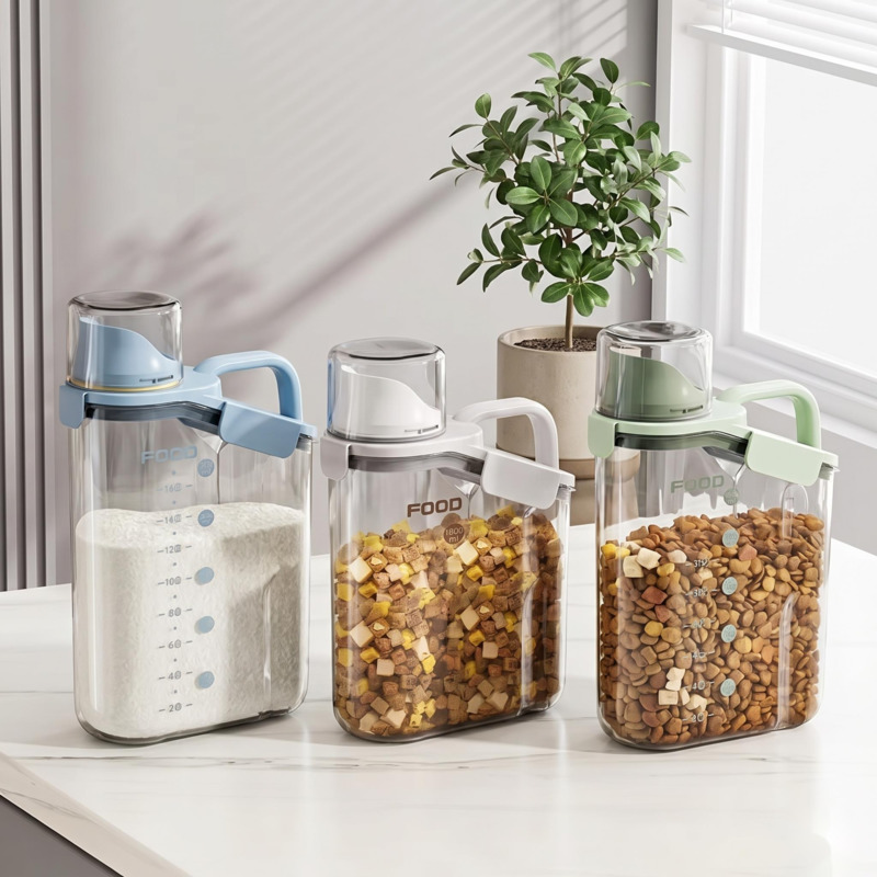 صندوق تخزين طعام الحيوانات الأ - مراجعة Food Storage No Pantry وسعره