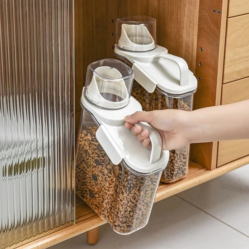 صندوق تخزين طعام الحيوانات الأ - مراجعة Food Storage No Pantry وسعره